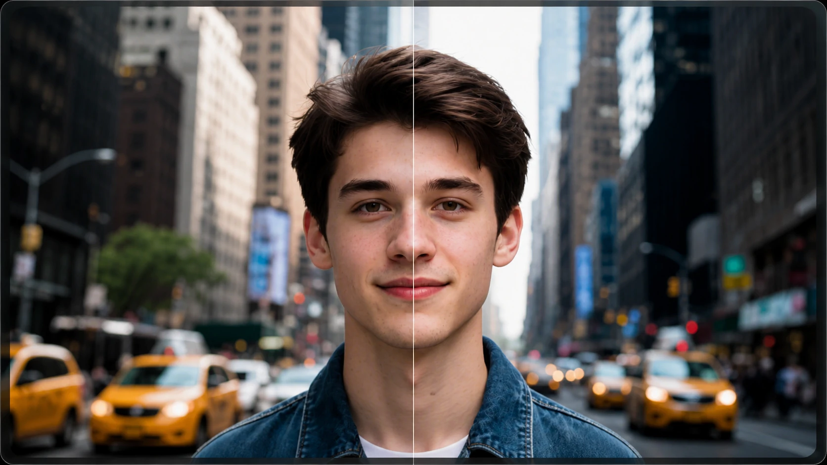 Original and localized voice comparison